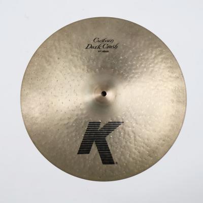 【中古】 クラッシュシンバル ジルジャン ZILDJIAN K.Zildjian Custom Dark Crash 17インチ