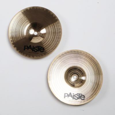 【中古】 ミニハイハットシンバル パイステ PAISTE Sound Formula Micro Hat 8インチ ペア 裏面