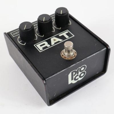 【中古】 ディストーション PROCO RAT2 エフェクター プロコ ラット RAT 1996年製 本体画像 斜め