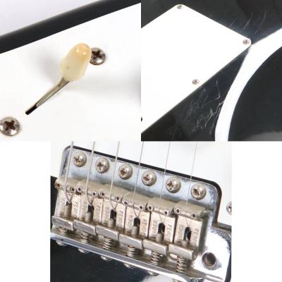 【中古】 エレキギター FENDER USA Stratocaster Eric Clapton with Lace Sensor Black 1994年製 フェンダー エリック・クラプトン ブラッキー ボディ傷