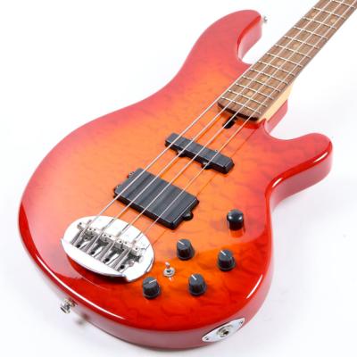 【中古】LAKLAND Shoreline Series SL4-94 Deluxe Cherry Sunburst / Rosewood レイクランド エレキベース トップ
