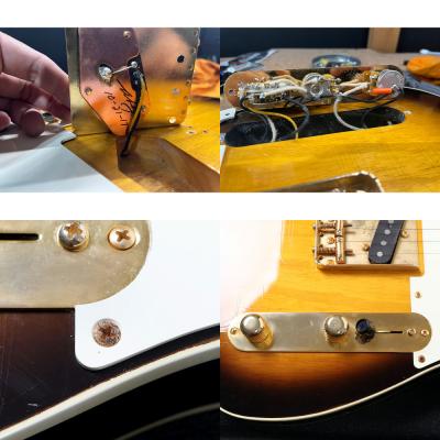 【中古】 エレキギター J.W.Black JWB-T 60th Anniversary 2TSB Soft Aged Abby’sピックアップ搭載 3.02kg テレキャスタータイプ JWブラック アビゲイル・イバラピックアップ バーズアイメイプルネック ピックアップ、サビなど