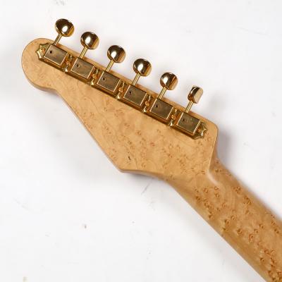 【中古】 エレキギター J.W.Black JWB-T 60th Anniversary 2TSB Soft Aged Abby’sピックアップ搭載 3.02kg テレキャスタータイプ JWブラック アビゲイル・イバラピックアップ バーズアイメイプルネック ヘッド