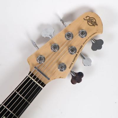 【中古】Xotic エキゾチック XJ-1T 6st Ash/R Sherwood Green over Cherry Sunburst Heavy Aged 2022年製 6弦エレキベース ヘッド