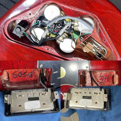 【中古】 エレキギター Gibson SG Standard 2018 Heritage Cherry 2017年製 ギブソン SGスタンダード チェリー 2.88kg 軽量個体 傷