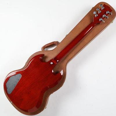 【中古】 エレキギター Gibson SG Standard 2018 Heritage Cherry 2017年製 ギブソン SGスタンダード チェリー 2.88kg 軽量個体 ボディバック画像