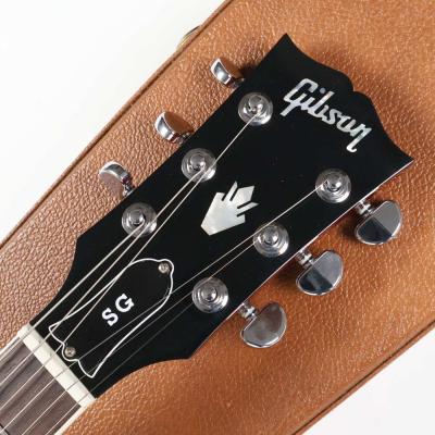 【中古】 エレキギター Gibson SG Standard 2018 Heritage Cherry 2017年製 ギブソン SGスタンダード チェリー 2.88kg 軽量個体 ヘッド画像