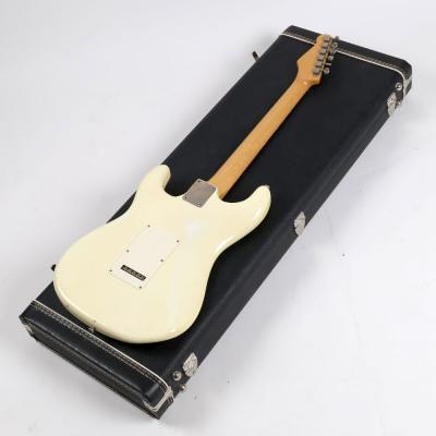 【中古】 エレキギター J.W.Black Guitars JWB-S Olympic White Medium Soft Aged 2016年製 ストラトタイプ JWブラック 背面