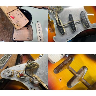 【中古】 エレキギター Fender Custom Shop 1960 Stratocaster NOS (NEW OLD STOCK) 3Tone Sunburst 2013年製 フェンダー カスタムショップ ストラトキャスター 1960スタイル レリック 3TS ピックアップ、ネック