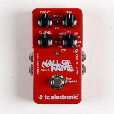 【中古】 リバーブ エフェクター tc electronic HALL OF FAME REVERB 正面