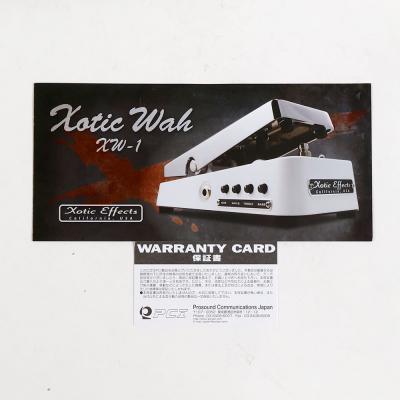 【中古】 ワウペダル Xotic XW-1 WAH 付属品