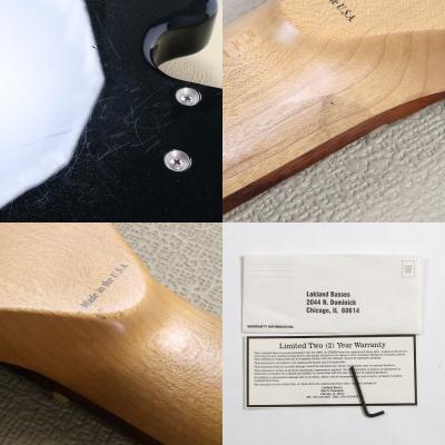 【中古】LAKLAND U.S.A. Series 55-94 Classic BK 2001年製 レイクランド 5弦エレキベース 傷、汚れ
