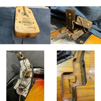 【中古】 Fender USA フェンダー PRECISION BASS 1970年代後期 プレシジョンベース エレキベース ネック、ピックアップ