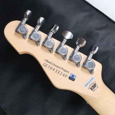 【中古】 エレキギター BanG Dream! by ESP SNAPPER Tae Poppin’Party 花園たえモデル バンドリ スナッパー ポッピンパーティー ヘッド裏画像