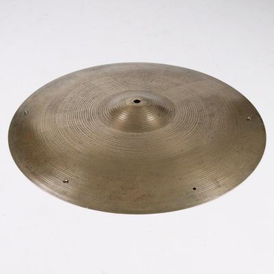 【中古】ライドシンバル ジルジャン ZILDJIAN A Zildjian RIDE 20インチ リベット付き 本体画像 斜め