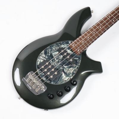 【中古】MUSIC MAN ミュージックマン BONGO4 HS Piezo Sapphire Black 2003年製 エレキベース ボディトップ