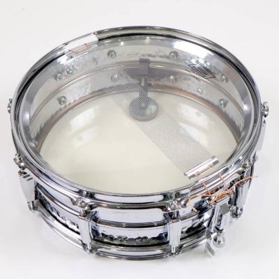 【中古】 スネアドラム ラディック Ludwig LM400K Supraphonic 14×5 ハンマードシェル 裏面