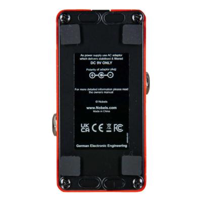 Nobels ノーベルズ CHO-mini ステレオコーラスペダル ギターエフェクター ボトム画像