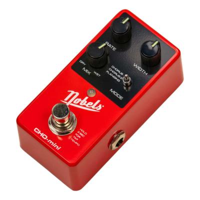 Nobels ノーベルズ CHO-mini ステレオコーラスペダル ギターエフェクター 右斜めアングル画像