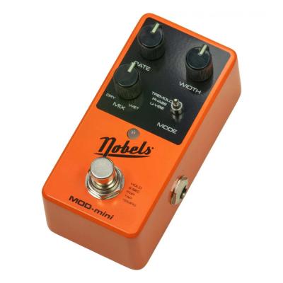 Nobels ノーベルズ MOD-mini ステレオモジュレーションペダル ギターエフェクター 右斜めアングル画像