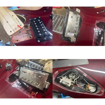 【中古】 エレキギター Fujigen EEL-FM-DL-HH Wine Red Elan 2010年製 ELAN フジゲン エラン 富士弦 ピックアップ、ネック