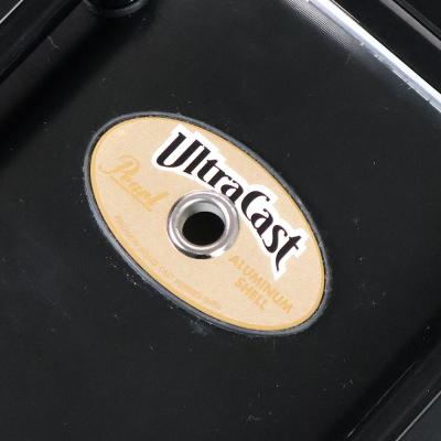 【中古】 スネアドラム パール Pearl UCA1465/B UltraCast Snare Drum 14x6.5 旧仕様 ウルトラキャスト エンブレム