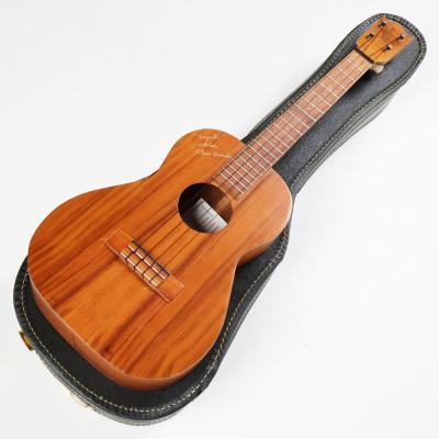 【中古】 ウクレレ KAMAKA バリトンウクレレ ホワイトラベル 弦長484mm 80-90年代製 カマカ