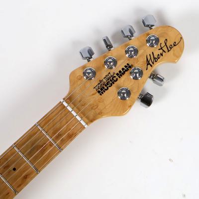 【中古】 エレキギター Music Man Albert Lee Signature Model SSS Pearl Red 1997年製 ミュージックマン アルバート・リーモデル ヘッド