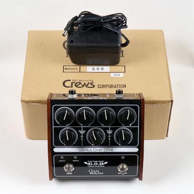 【中古】 Crews Maniac Sound Genius Over Drive G.O.D オーバードライブ エフェクター