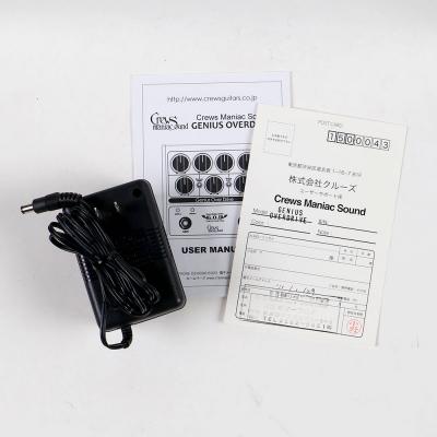 【中古】 Crews Maniac Sound Genius Over Drive G.O.D オーバードライブ エフェクター 付属品画像