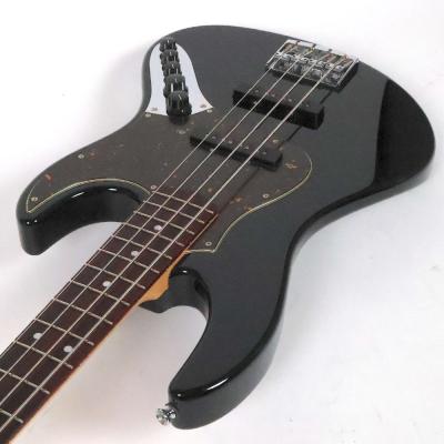 【中古】ESP AMAZE-AL/R Black 4弦エレキベース カッタウェイ側