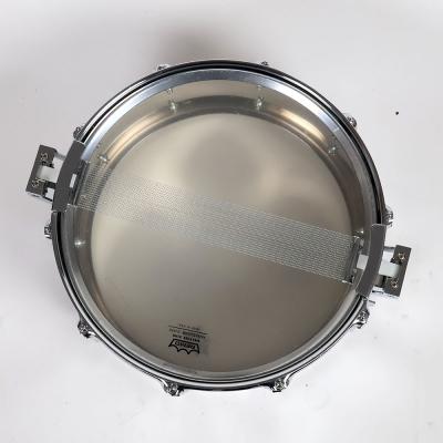 【中古】 スネアドラム パール Pearl Steel shell 14x6.5 Made in Japan スネアドラム 裏面