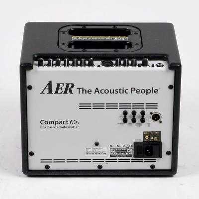 【中古】 アコースティックギターアンプ AER Compact60/3 背面