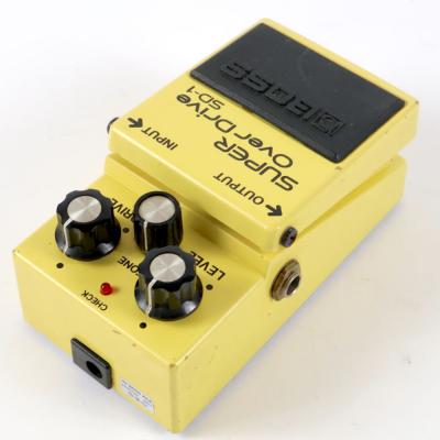 【中古】 スーパーオーバードライブ エフェクター BOSS SD-1 Super Over Drive ギターエフェクター 左サイド