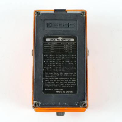 【中古】 ディストーション エフェクター BOSS DS-1 Distortion Made in Japan ギターエフェクター 裏面