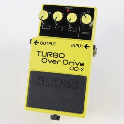 【中古】ターボオーバードライブ エフェクター BOSS OD-2 TURBO OverDrive Made in Japan ボス ギターエフェクター