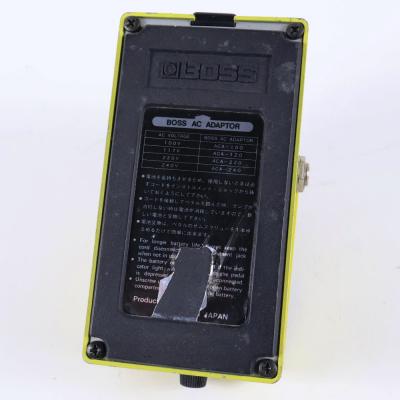 【中古】ターボオーバードライブ エフェクター BOSS OD-2 TURBO OverDrive Made in Japan ボス ギターエフェクター 本体画像 裏