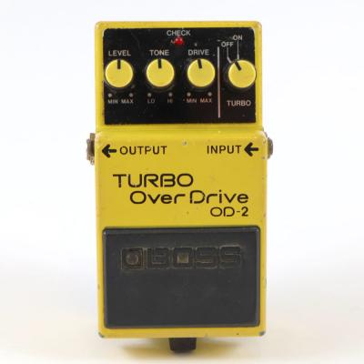 【中古】ターボオーバードライブ エフェクター BOSS OD-2 TURBO OverDrive ボス ギターエフェクター