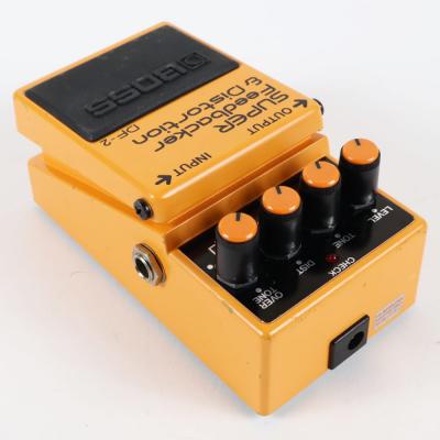 【中古】スーパーフィードバッカー ディストーション エフェクター BOSS DF-2 SUPER Feedbacker&Distortion 本体画像 斜め