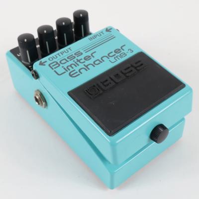 【中古】 リミッター エフェクター BOSS LMB-3 Bass Limiter Enhancer ベースエフェクター リミッターエンハンサー 本体画像 斜め