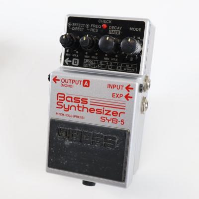【中古】 ベースシンセサイザー BOSS SYB-5 Bass Systhsizer ボス ベースエフェクター 正面