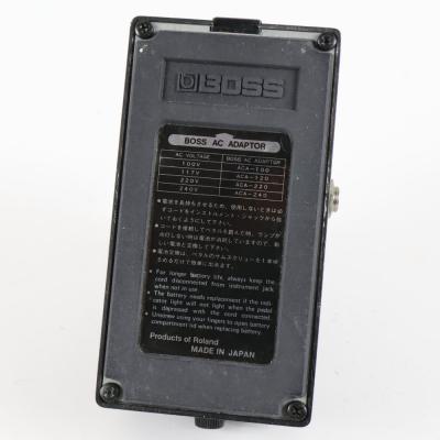 【中古】 ヘビーメタル エフェクター BOSS HM-2 Heavy Metal Made in Japan ディストーション ギターエフェクター 底面