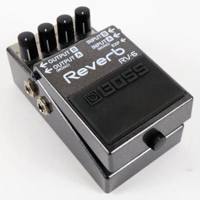 【中古】リバーブ エフェクター BOSS RV-6 Reverb ボス リヴァーブ エフェクター 本体画像 斜め 2