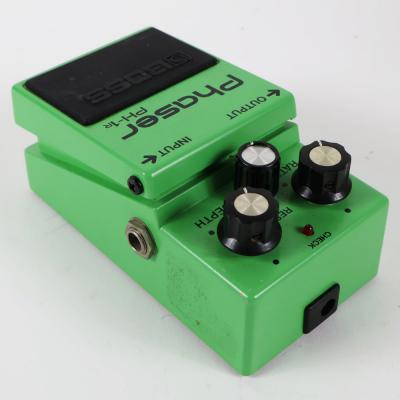 【中古】フェイザー エフェクター BOSS PH-1r Phaser Made in Japan ギターエフェクター 本体画像 斜め