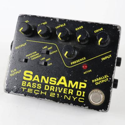 【中古】サンズアンプ ベースドライバーDI TECH21 SansAmp BASS DRIVER DI 旧仕様 ベース用DI プリアンプ