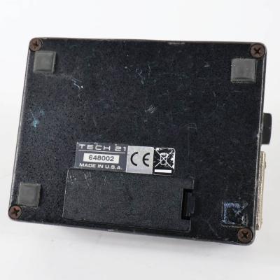 【中古】サンズアンプ ベースドライバーDI TECH21 SansAmp BASS DRIVER DI 旧仕様 ベース用DI プリアンプ 本体画像 裏