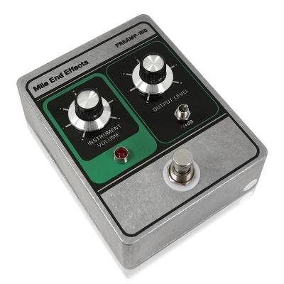 Mile End Effects マイルエンドエフェクツ PREAMP 150 プリアンプ ギターエフェクター 斜めアングル画像