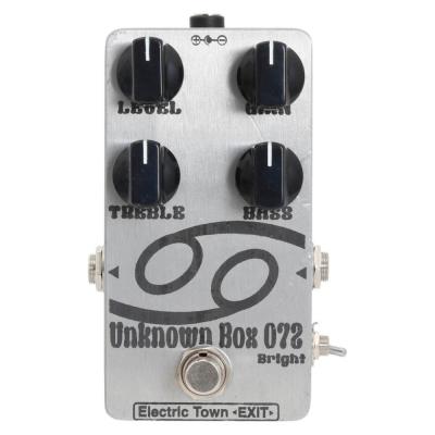 Electric Town Exit エレクトリックタウンエグジット UNKNOWN BOX 072 プリアンプ ブースター オーバードライブ ギターエフェクター