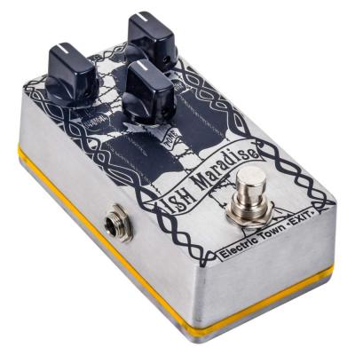Electric Town Exit エレクトリックタウンエグジット ISH Maradise ディストーション ギターエフェクター 斜めアングル画像