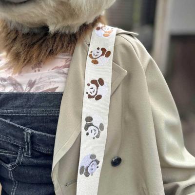 Grande uomo グランデウオモ TS-2 AC ごろごろパンダ ギターストラップ イメージ画像1